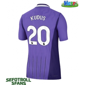 Tottenham Hotspur Mohammed Kudus #20 Tredje Tröja 2026-27 Kortärmad